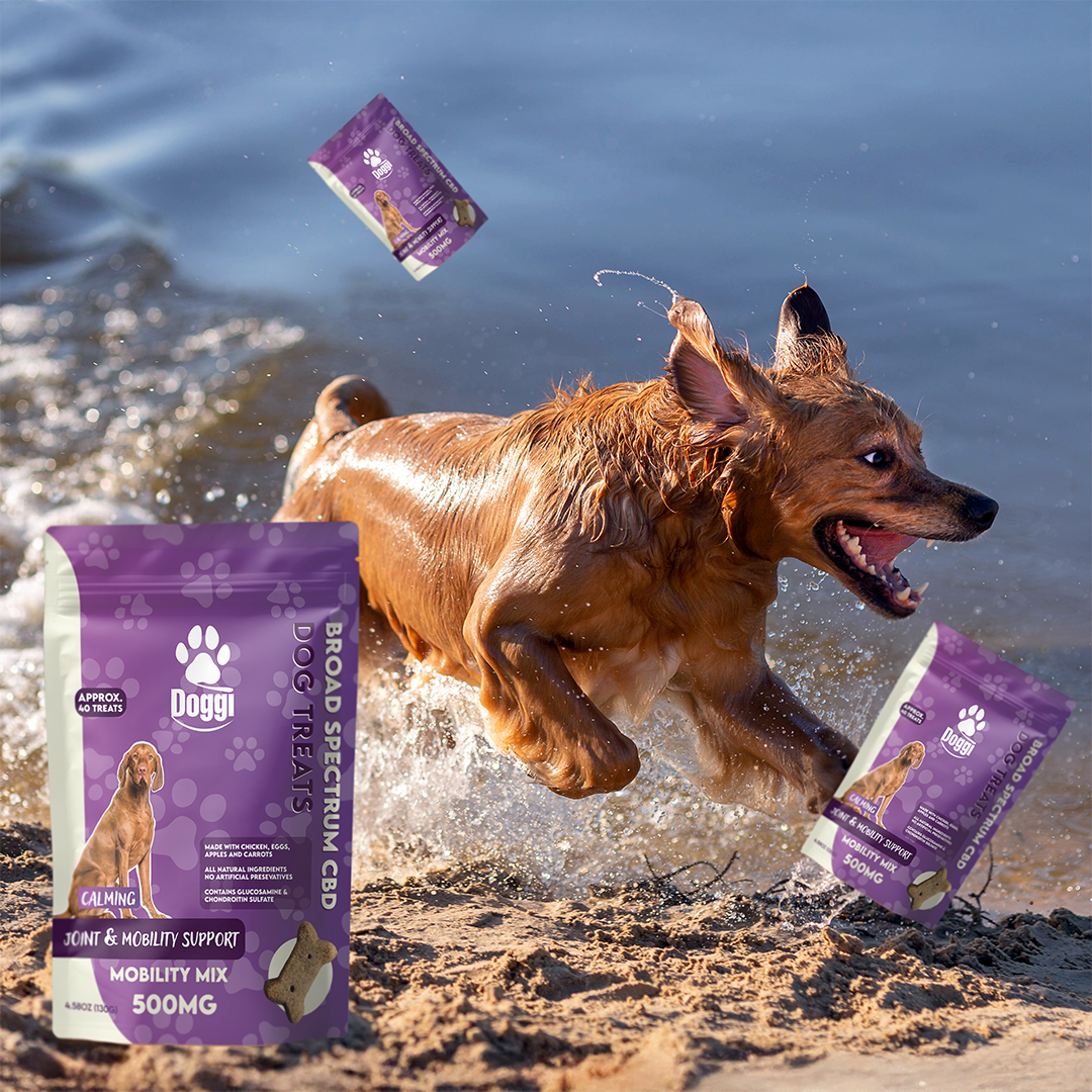 Doggi CBD Mobility Mix Dog Treats: Joint and Mobility Support for Dogs